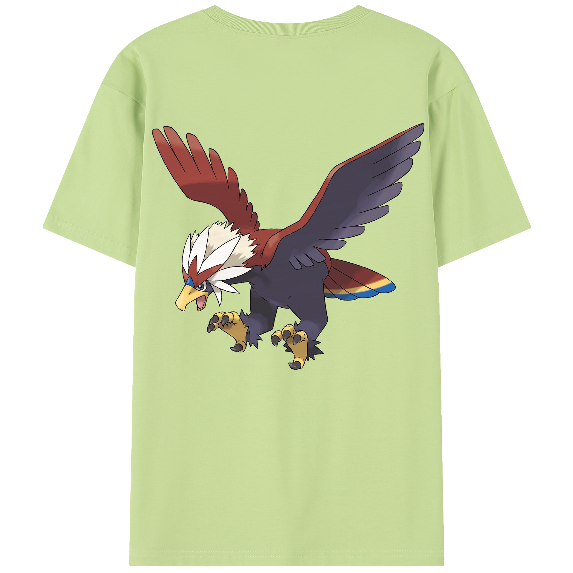 （画像用） ポケットモンスター Pokémon 綿100％半袖Tシャツ（背面プリント）